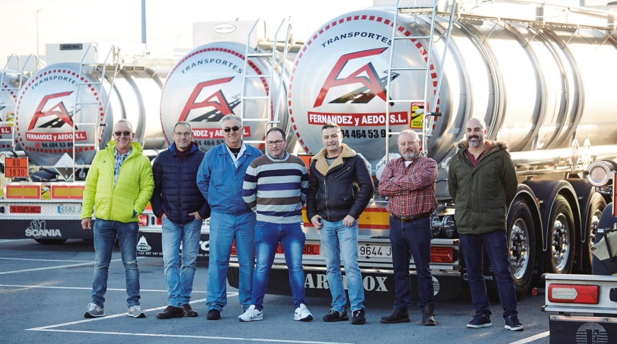 El equipo humano, con conductores con una avanzada formación, es el principal activo de Transportes Fernández y Aedo.