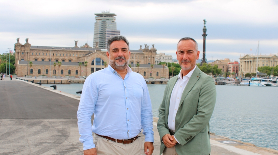 Salva Vallespi, cofundador y CEO; y Joan Pere Gómez, director de Desarrollo de Negocio de Shippedflow. Foto M.V.