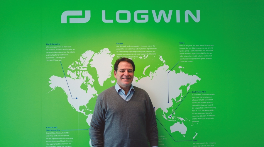 Alejandro Jorba, country director del área de Air &amp; Ocean de Logwin en España. Foto: J. M.