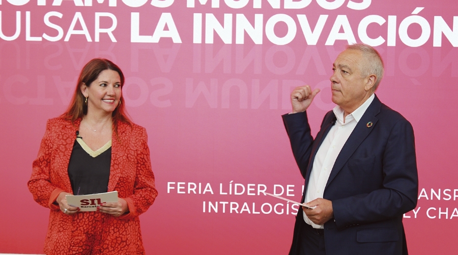 Blanca Sorigué, directora general del CZFB, y Pere Navarro, delegado especial del Estado en el CZFB. Foto M.V.