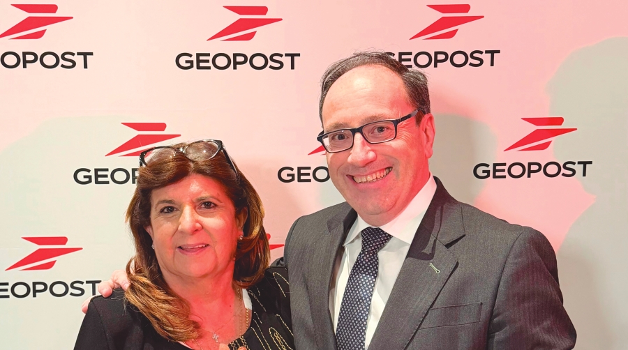 Marisa Camacho, CEO de TIPSA, y David Sastre, CEO de SEUR.