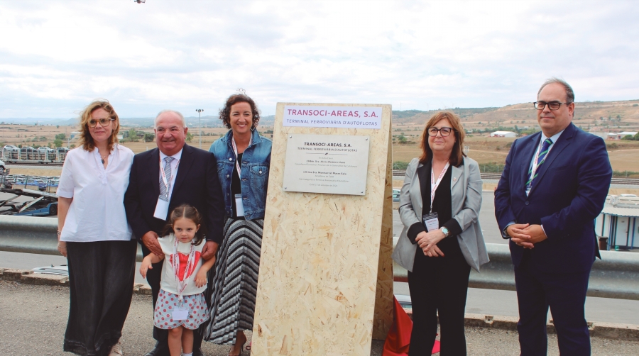 Autoflotas amplía su capacidad intermodal con una nueva terminal ferroviaria en Calaf
