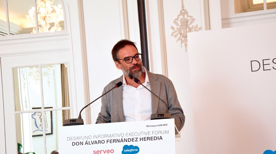 Álvaro Fernández Heredia, presidente de Renfe. Foto M.C.