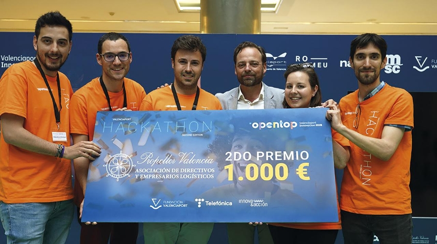La app Tostimizer, primer premio del II Valenciaport Hackathon