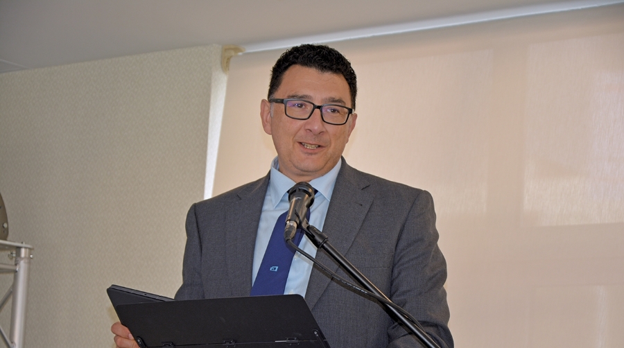 Manuel García, director de la Autoridad Portuaria de Castellón. Foto J.C.P.
