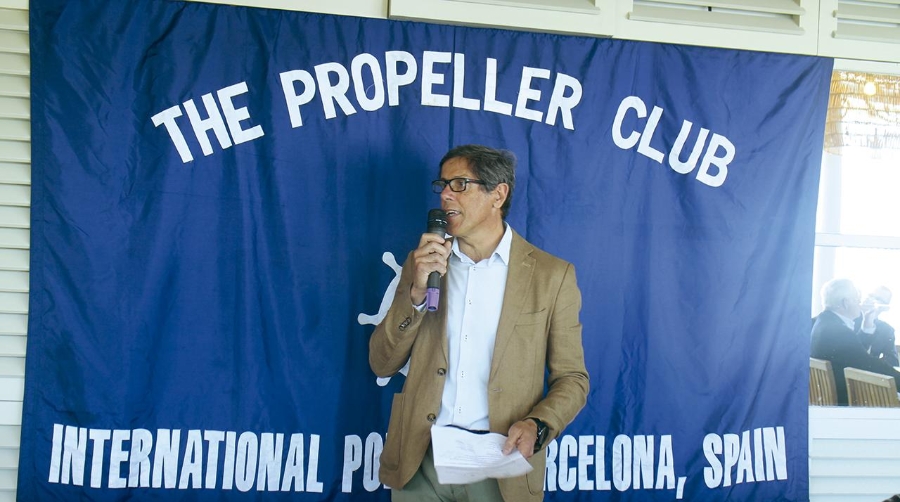 Gonzalo Sanchís presenta su candidatura para seguir presidiendo el Propeller Club de Barcelona