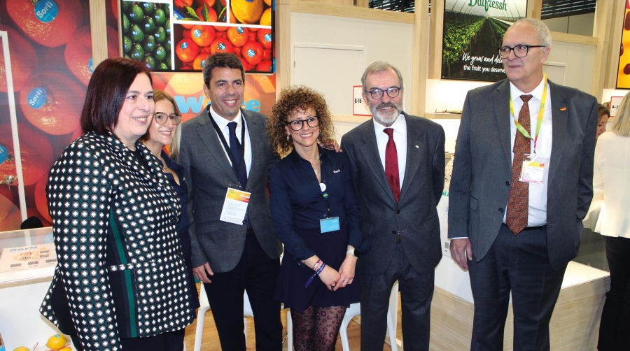 Mazón defiende en Berlín los productos de la Comunitat Valenciana y anuncia medidas
