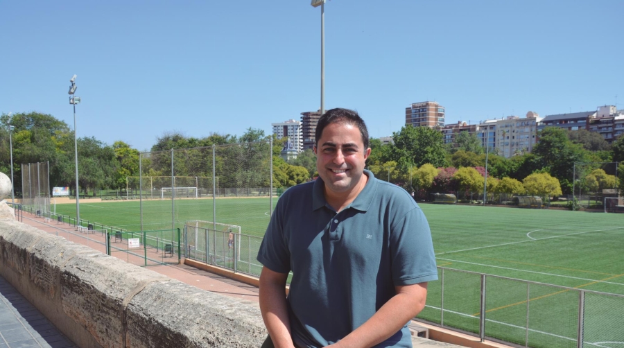 Ricardo Moncho, Sales &amp; Marketing Manager y uno de los tres socios mayoritarios de STS Transfer Line. Foto R. T.