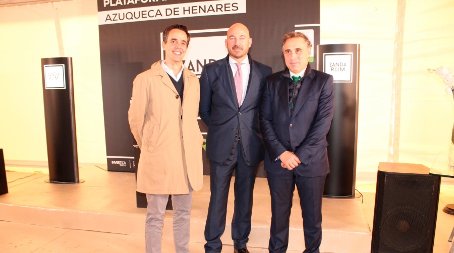 Desde la izquierda: Diego Astarloa, Alejandro Coba, y Antonio Sánchez, socios de Zanda Reim. Foto B.C.