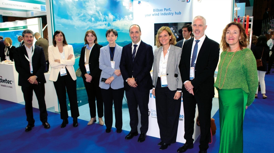 Puerto de Bilbao y Uniportbilbao, con Basque Country Wind Energy