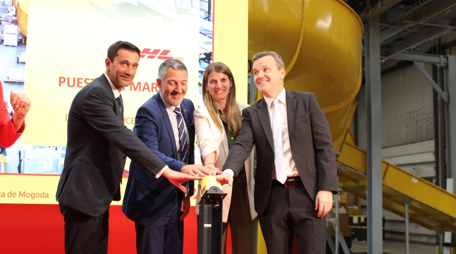 DHL eCommerce inaugura su nuevo sistema de clasificación en Barcelona