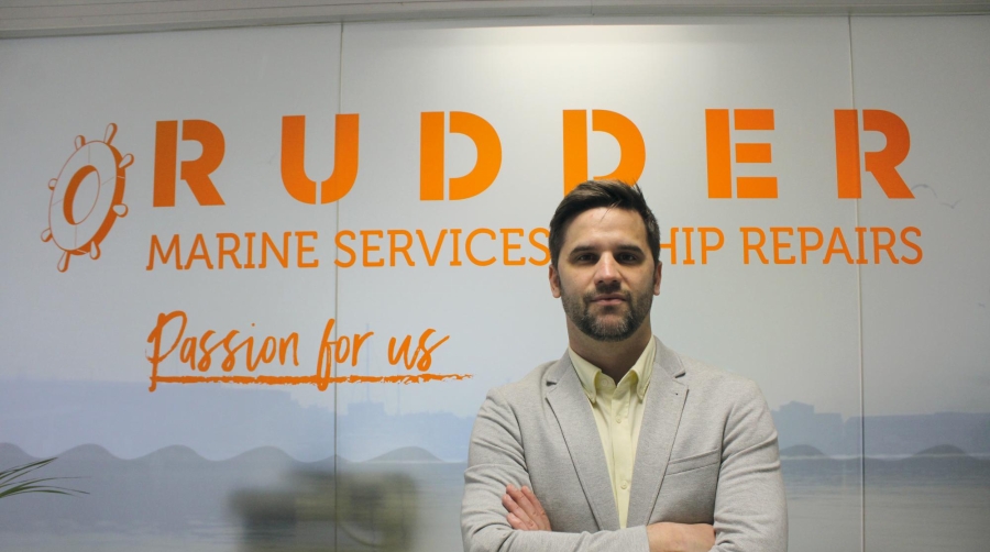 Marc Ros, director comercial de Rudder Marine Services &amp; Ship Repairs. Foto: J.P.