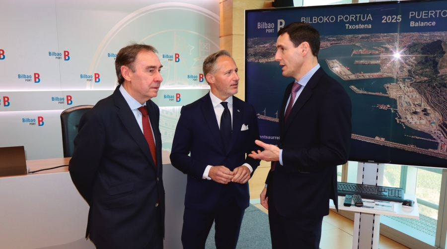 Iván Jiménez: “2026 será un buen año para el Puerto de Bilbao, sobre todo en contenedores”