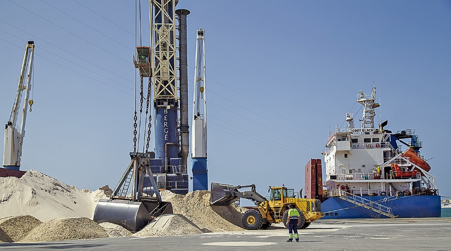 Los graneles sólidos han crecido un 2,3% hasta el mes de septiembre.