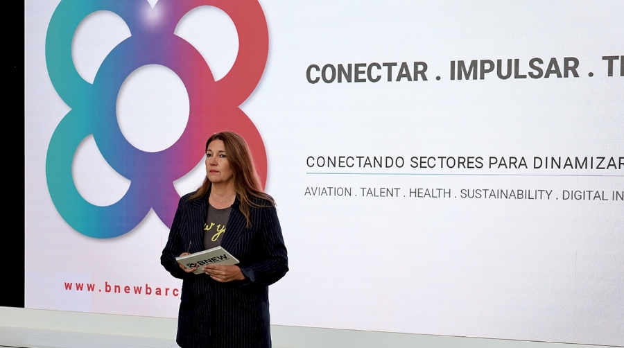 Blanca Sorigué, directora general del CZFB, durante la presentación del BNEW 2025. Foto: J. M.