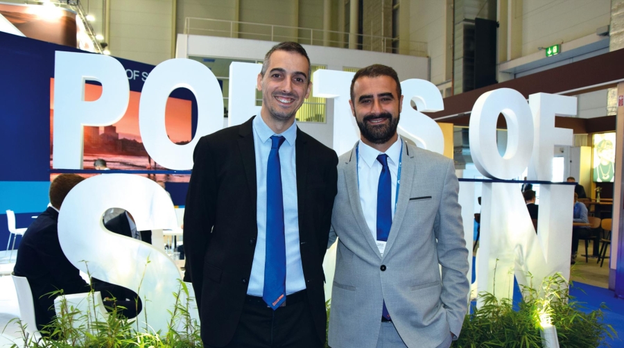 David González, responsable comercial; y Enric Junyent, director de Operaciones.