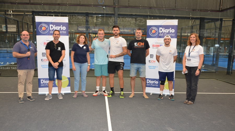 Across Logistics y Rhenus Air &amp; Ocean, empresas ganadoras del 4º Torneo de Pádel de Diario del Puerto
