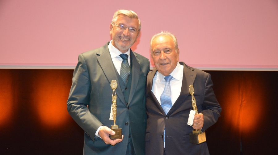 Carlos Prades, director de Grupo Torres y Rafael Milla, presidente de Grupo Raminatrans. Foto J.C.P.