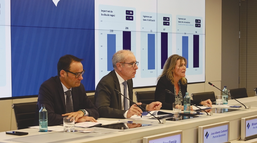 Port de Barcelona cierra 2025 con un récord en la importación de contenedores