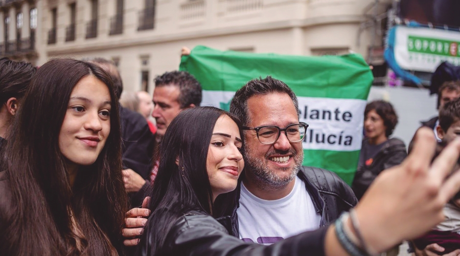 José Ignacio García, candidato de Adelante Andalucía.