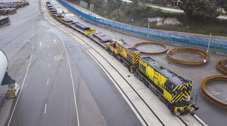 Destaca en este primer mes del año la utilización por parte de ArcelorMittal.