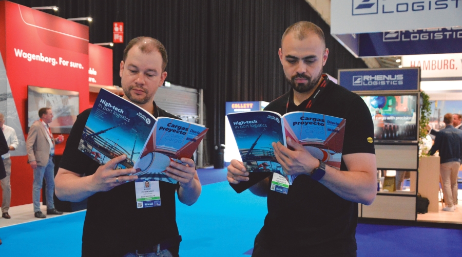 Diario del Puerto consolida su liderazgo informativo en Breakbulk Europe 2026