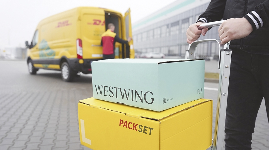 DHL y Westwing refuerzan su colaboración. Foto DHL / Oliver Lang.