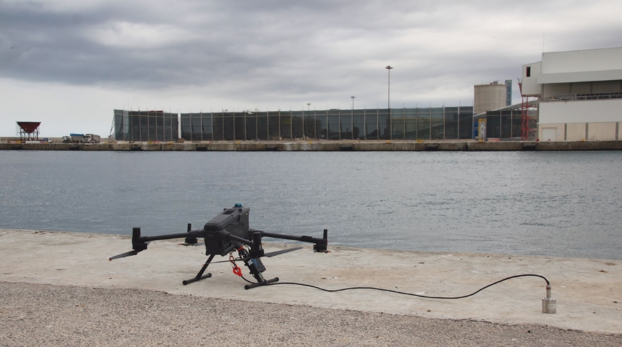 El Puerto de Alicante impulsa su estrategia de innovación con tecnología dron