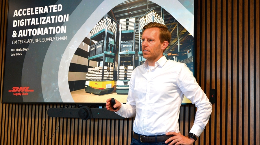 TimTezlaff, Global Head of Digital Transformation de DHLSupply Chain Global. Foto J.C.P.