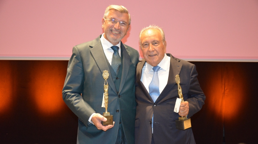 Carlos Prades, director de Grupo Torres y Rafael Milla, presidente de Grupo Raminatrans. Foto J.C.P.