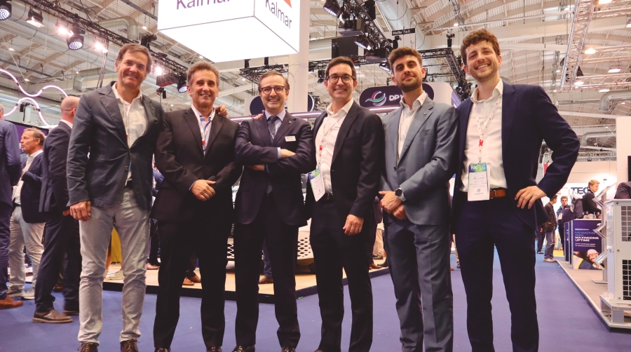 Desde la izquierda: Ignacio de Sebastián, Ernesto Boado, Enrique Marchesi (Bromma), Alejandro Martínez, Maximiliano Toriz y Paul Pacholski. Foto J.P.