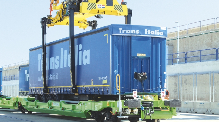 El transporte intermodal también es protagonista en uno de los proyectos subvencionados. Foto J.C.P.