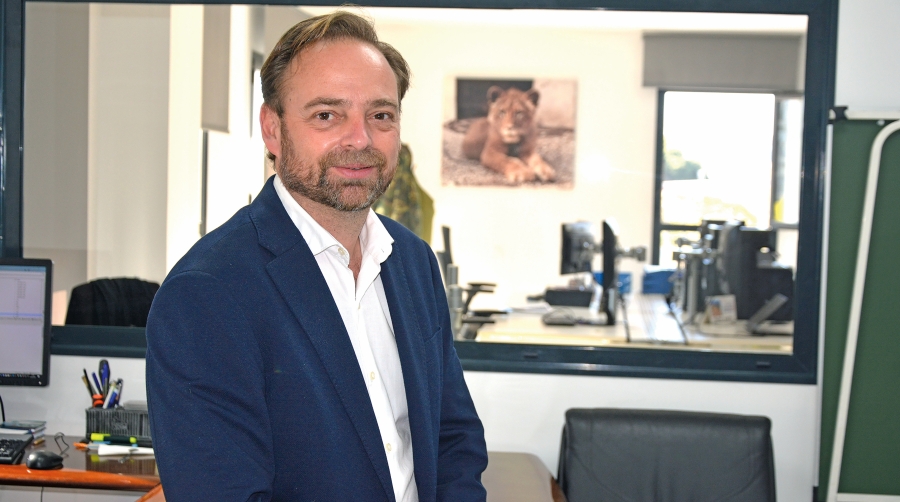 Alfredo Soler, CEO de Trans-Base Soler. Foto R. T.