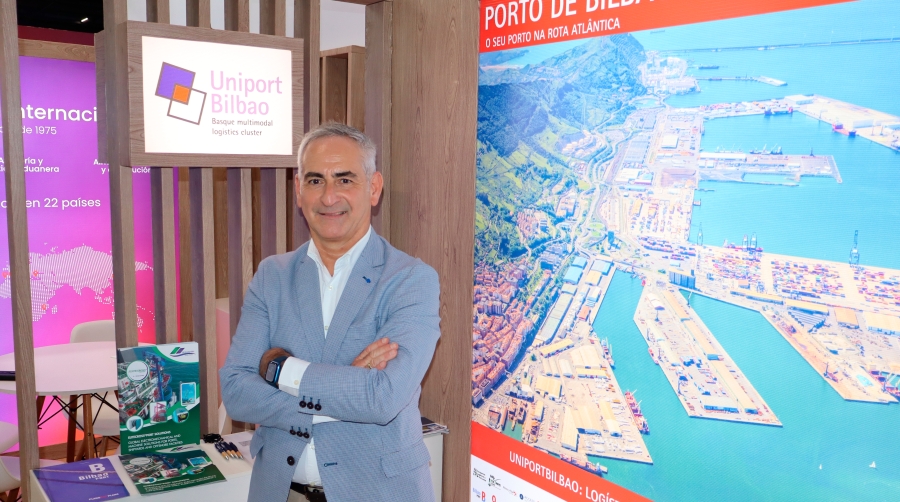 Jon Pastrana, gerente de Debusman, empresa asociada a UniportBilbao. Foto J.P.