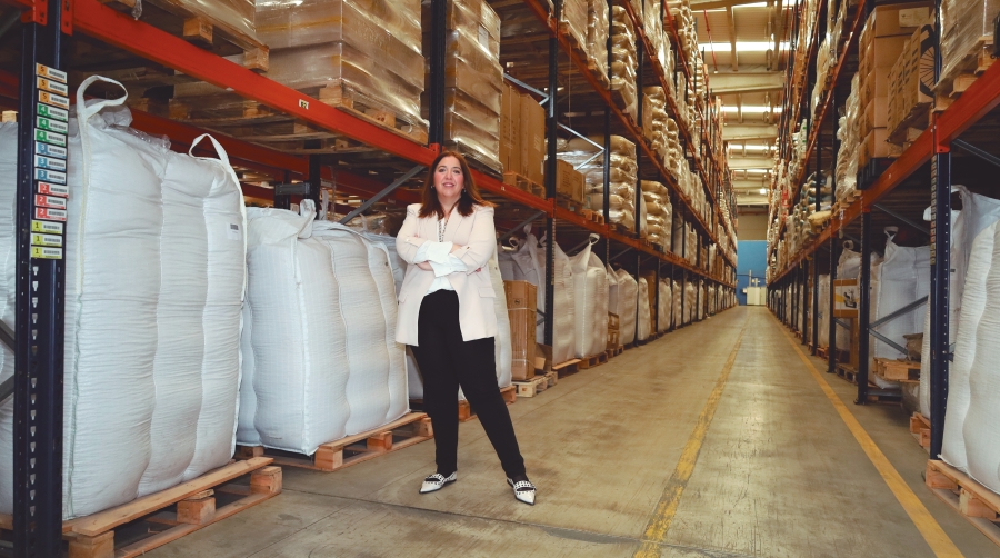 Rocío Sánchez-Madrid, directora de VCD Logística, en la sede central de la compañía. Foto R. T.