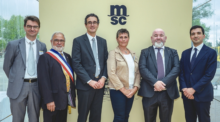 MSC abre su nueva terminal interior MEDLOG París-Bruyères