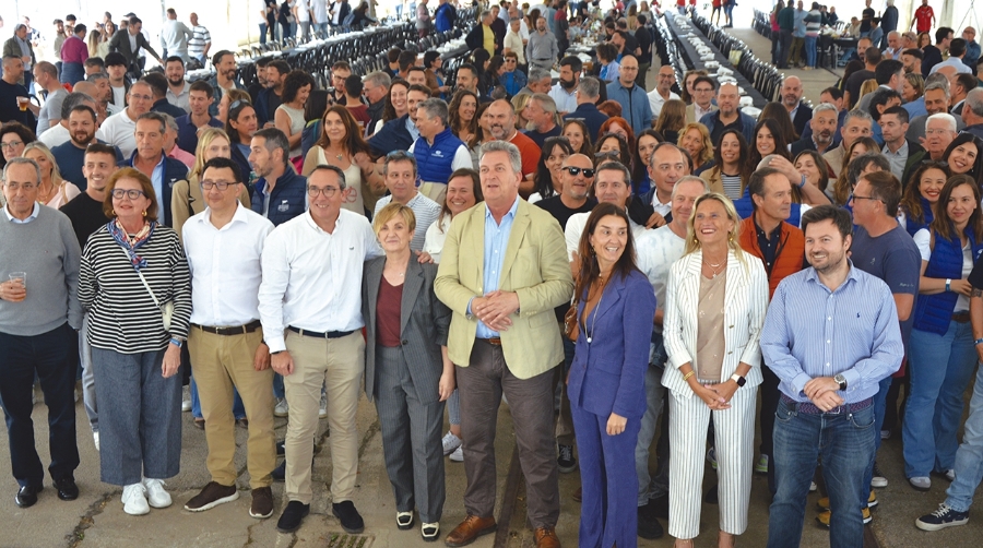 Más de 700 personas acudieron a la tradicional cita. Foto J.C.P.