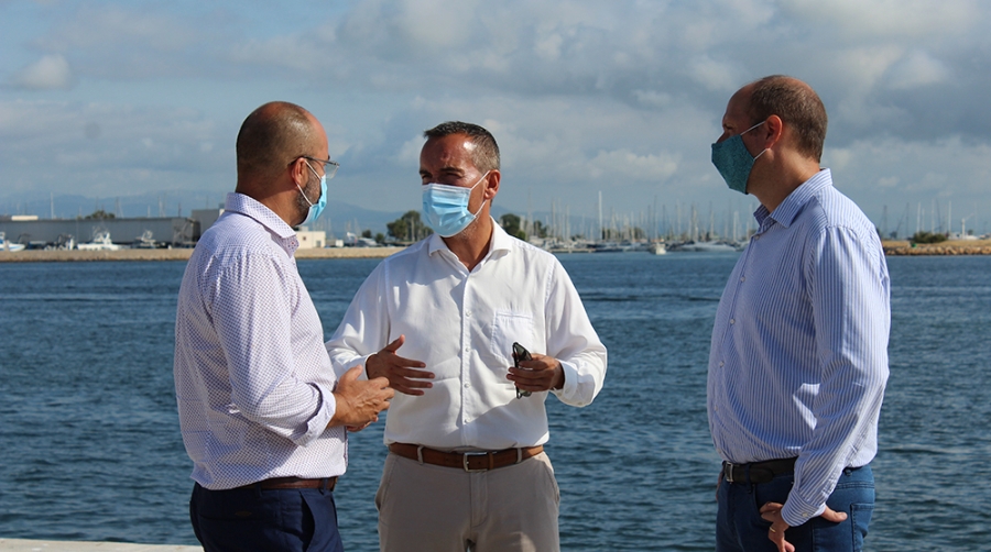 Ports de la Generalitat convierte el muelle comercial del puerto de la R&aacute;pita en un espacio multifuncional