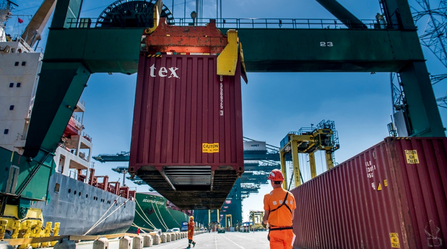 Amberes y Algeciras muestran su resiliencia al COVID en un mapa europeo de TEUs pintado de rojo