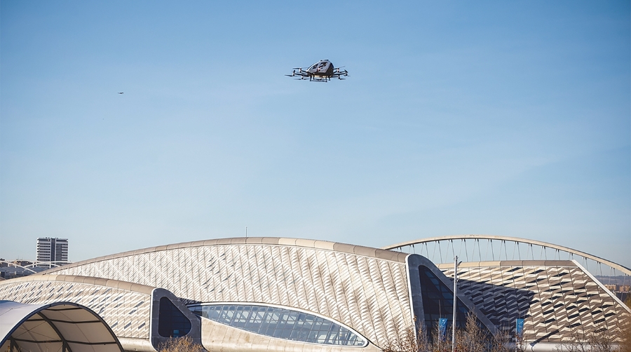 Zaragoza testea drones de transporte de material en emergencias