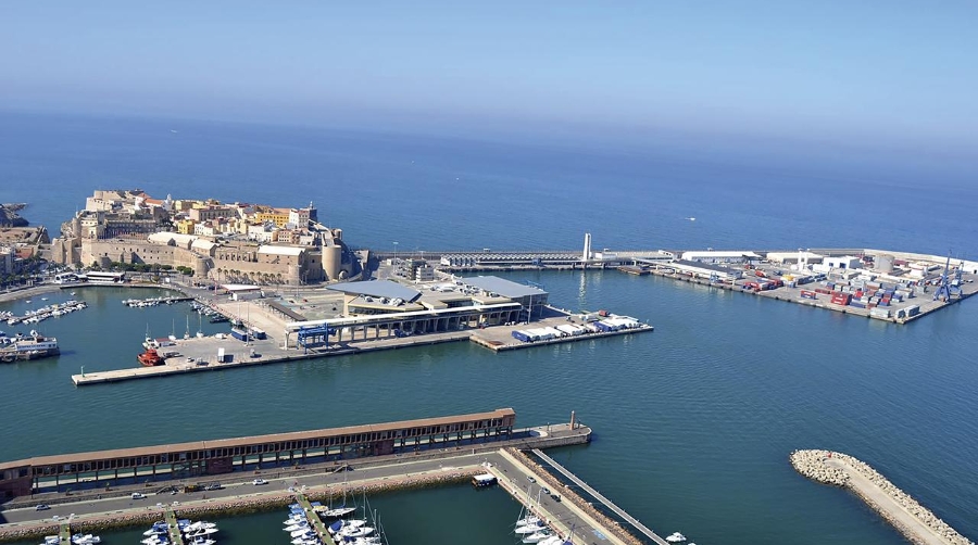 El Puerto de Melilla trabaja en mejoras en el puerto comercial, específicamente, en lo relacionado con el tráfico ro-pax.