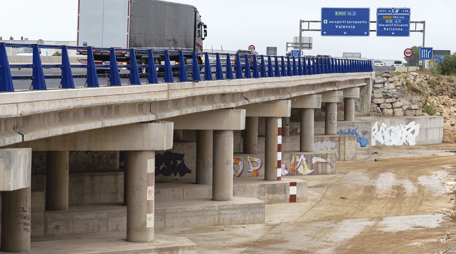 Transportes adjudica la ampliación de la incorporación a la A-7 desde la A-3