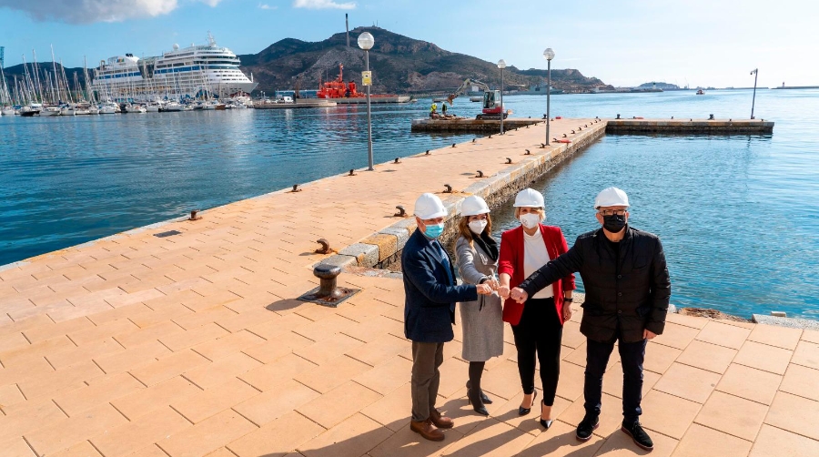 Arrancan las obras de la primera fase de Plaza Mayor del Puerto de Cartagena