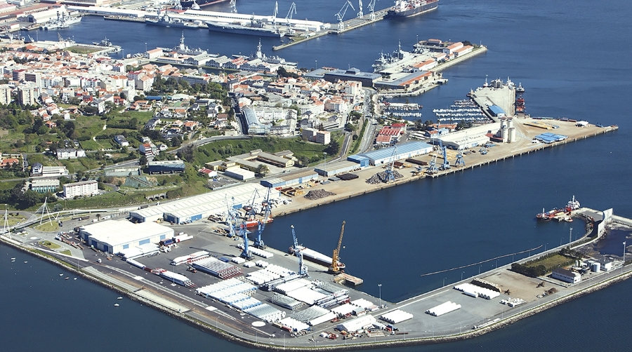 Transportes renovará el acceso ferroviario al puerto interior de Ferrol
