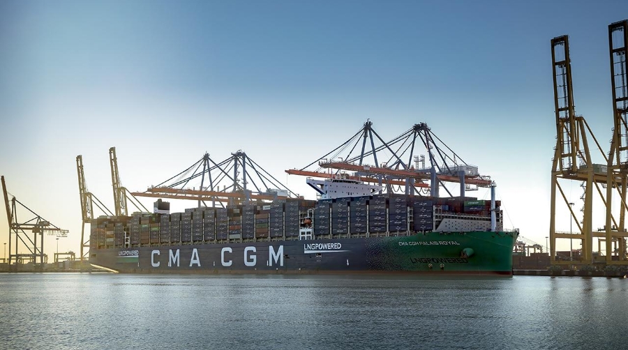 Valencia y Algeciras reemplazan a Tánger Med para la carga hacia Argelia de CMA CGM