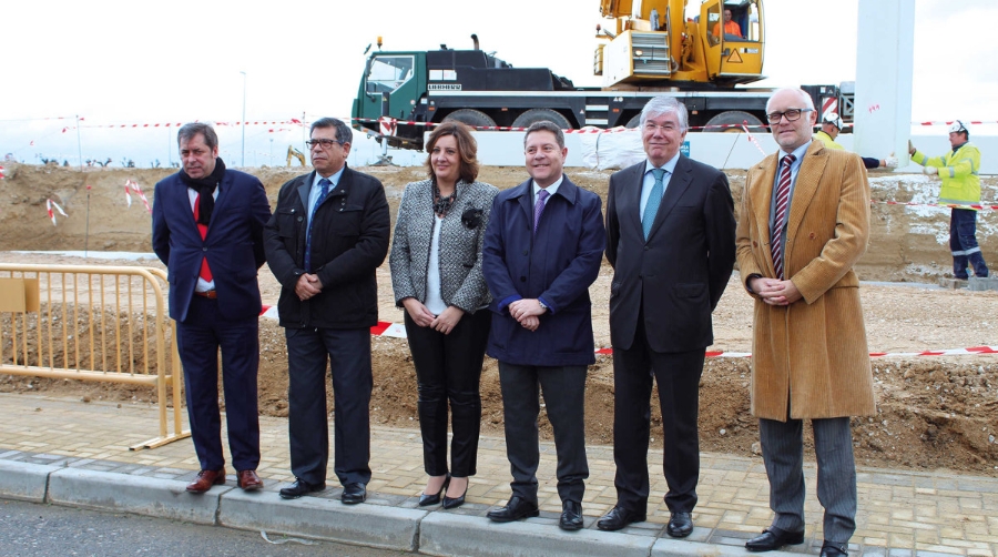 Mountpark coloca la primera piedra de la nueva nave de XPO para H&amp;M en Illescas