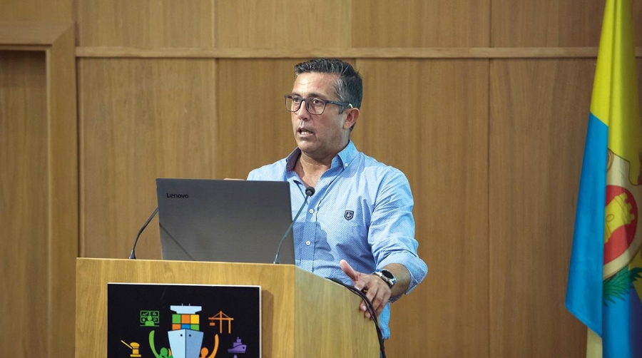 Miguel Ángel Hormigo, coordinador general de Coordinadora Estatal de Trabajadores de los Puertos (CETP),