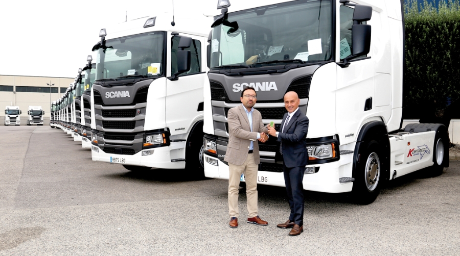 La compa&ntilde;&iacute;a italiana Kortimed conf&iacute;a en Scania para ampliar su flota