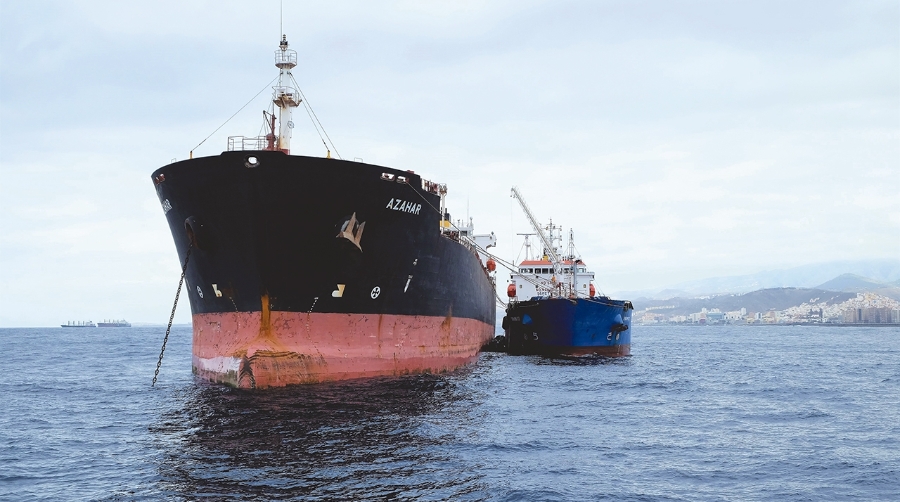 Los combustibles marinos han experimentado una notable subida desde el comienzo del conflicto.