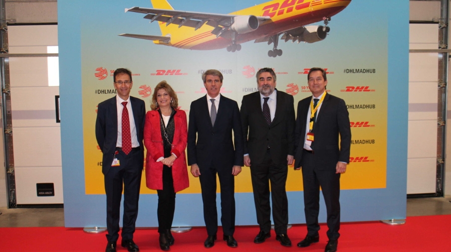 DHL inaugura su nuevo hub de Barajas
